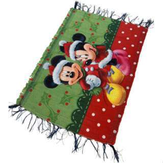 Tapete G Natal Mickey e Minnie - Grinch - 47x65cm
