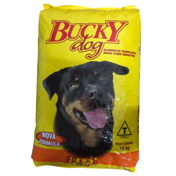 Ração para cachorro Adulto BUCKY DOG 15kg