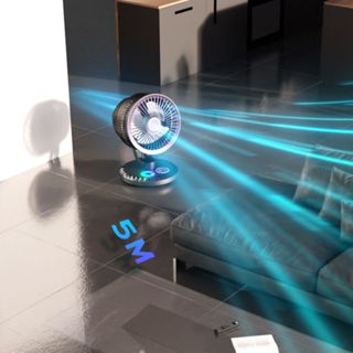 Ventilador de Mesa Motor de Alta Velocidade Função Temporizador