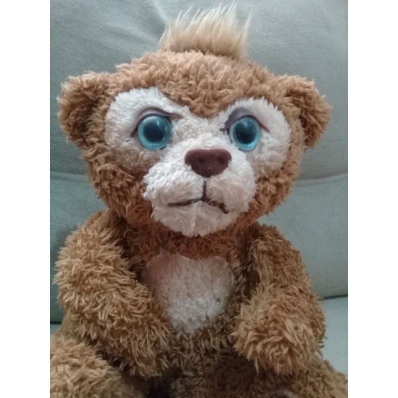 Urso De Pelúcia Com Com Laço Muito Fofinho De 27cm Cinza - Alfabay - Cubo  Mágico - Quebra Cabeças - A loja de Profissionais e Colecionadores!