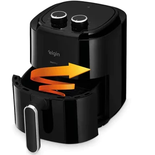 Fritadeira Elétrica sem Óleo Air Fryer Elgin Start Fry 3,5l 1400 Watts - 110v