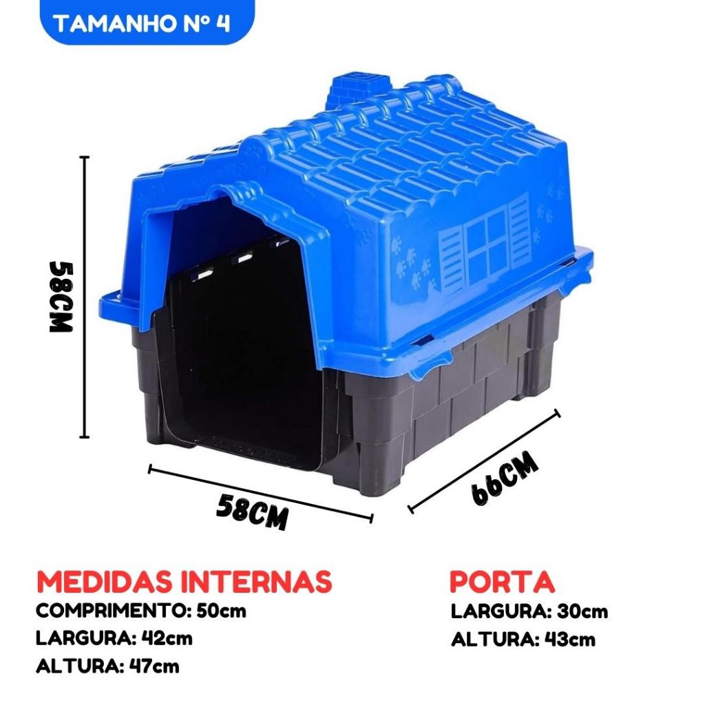 Casa para Cachorro Grande Dog House Evolution Pet Injet N°4