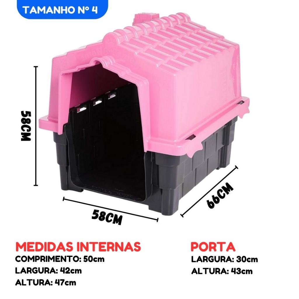 Casa para Cachorro Grande Dog House Evolution Pet Injet N°4