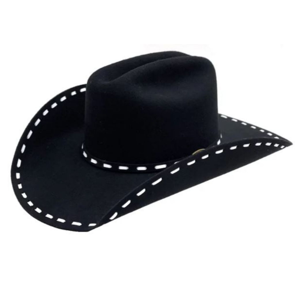 Chapéu Modelo Ana Castela Preto Country Rodeio | Shopee Brasil