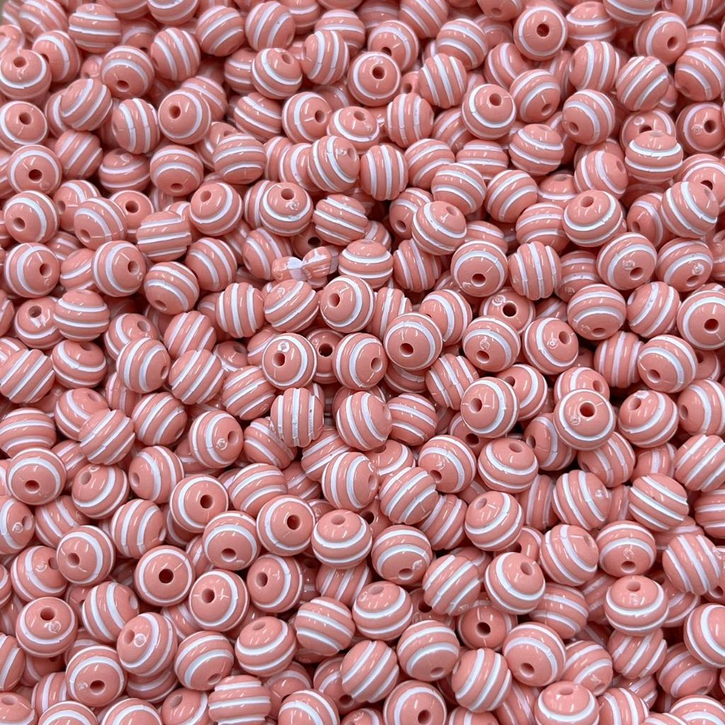 180pcs-50g 8mm Infantis Coloridas Bolinhas De Listra 8mm