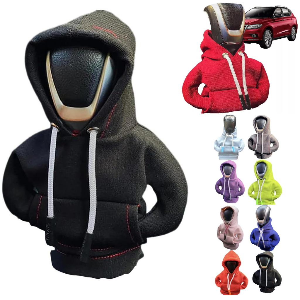 Capa pra Câmbio De Carro Marchas para Capas Com Capuz Moletom Manopla roupinha Roupa de Macha Revestimentos Cambio Automático e Manual Protetor Manual Automotivo