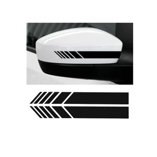 Adesivo Carro Universal para Retrovisor Faixa Tuning refletivo