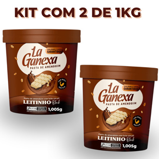 Kit 10X Pasta Integral de Amendoim - 1005g Cacau Protein