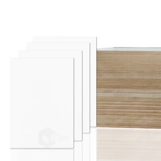 Kit 10 Chapas Para Sublimação Mdf Branco E Cru A4 Artesanato