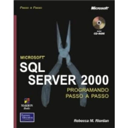 Sql Server 2000 Passo A Passo Ms (+ CD-ROM) | Shopee Brasil