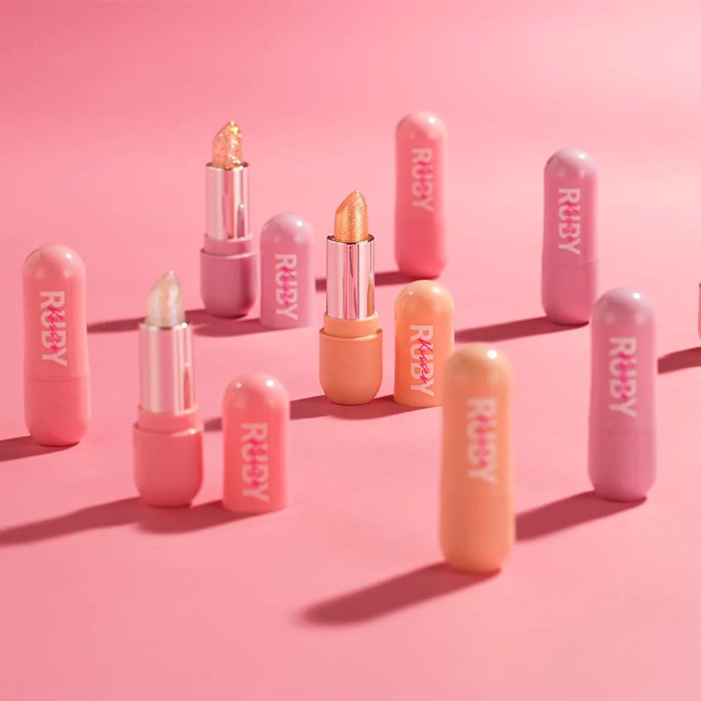 Balm Labial SHINE Regula Com PH da Boca - Ruby Kisses | Shopee Brasil