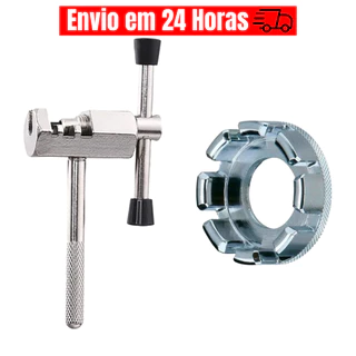 Chave Extrator Coloca Tira Pino Corrente Bike Bicicleta Chave De Raio Aro Para Bicicleta Bike Com 8 Medidas