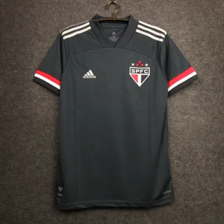 Camiseta do são paulo preta branca super linda