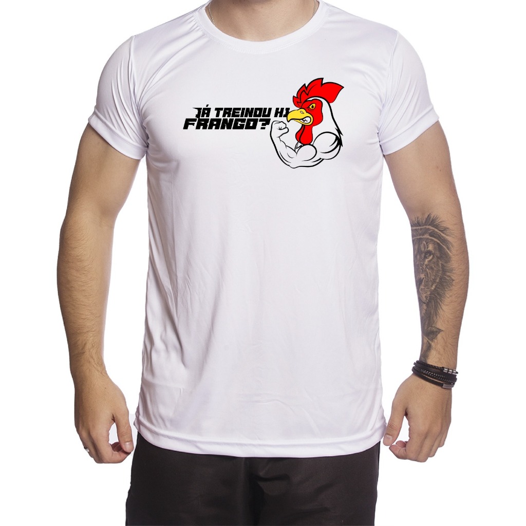 Camiseta Academia Dryfit Treino Anatoly Faxineiro Forte