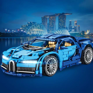 Bloco de Montar - Carro Bugatti - 1408 peças