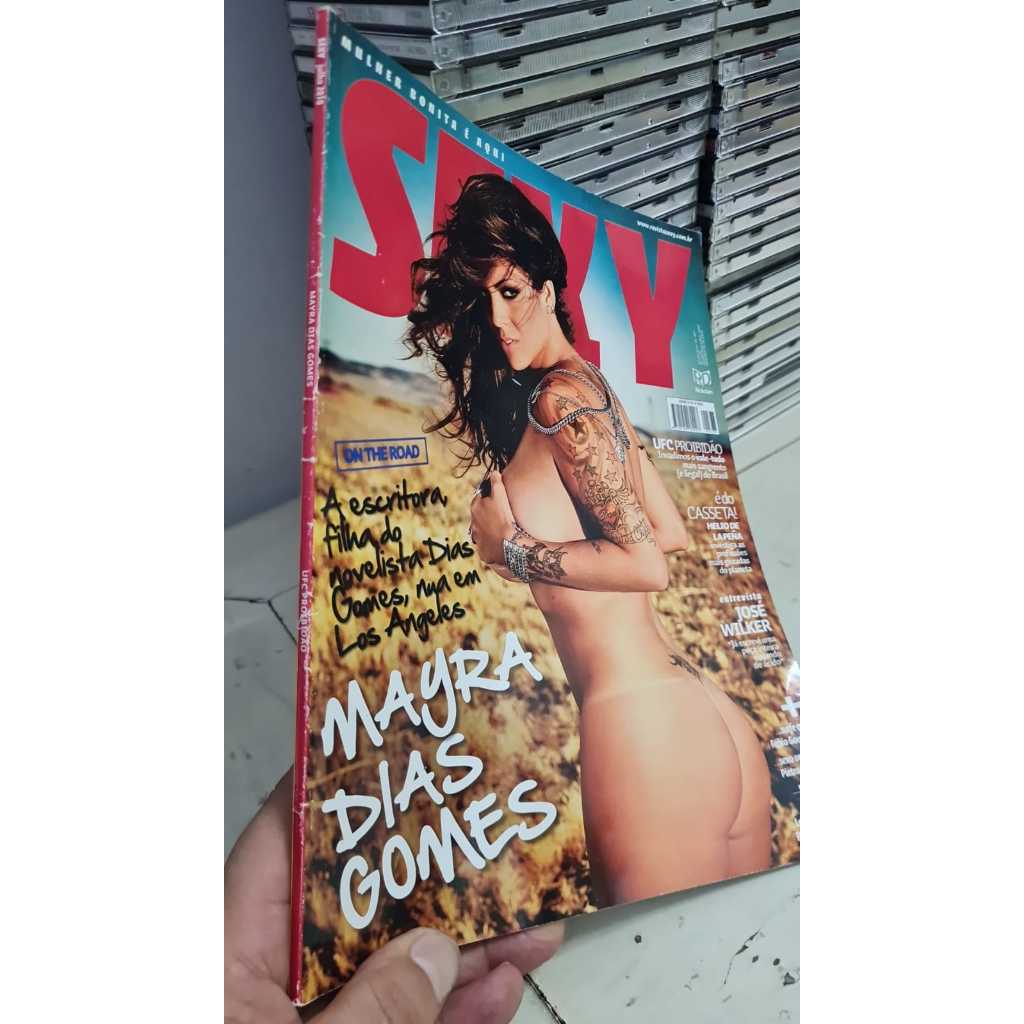 Revista sexy mayra dias gomes - rara Julho 2010- Excelente | Shopee Brasil