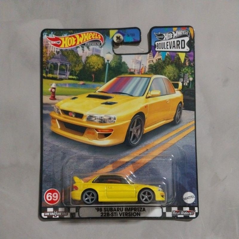 Hot Wheels Premium - '98 Subaru Impreza 22B-STi Version - Boulevard