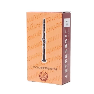 Caixa palhetas para clarinete 2 e meio com 10 unidades