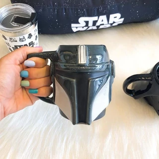 caneca 3D mandalorian zona criativa original star wars