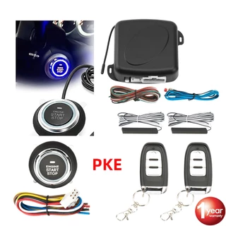 Alarme Automotivo Start Stop Botão Com PKE Kit Universal 12V Anti-roubo || Sem taxas