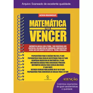 Matemática para Vencer (Impressão preto e branco)