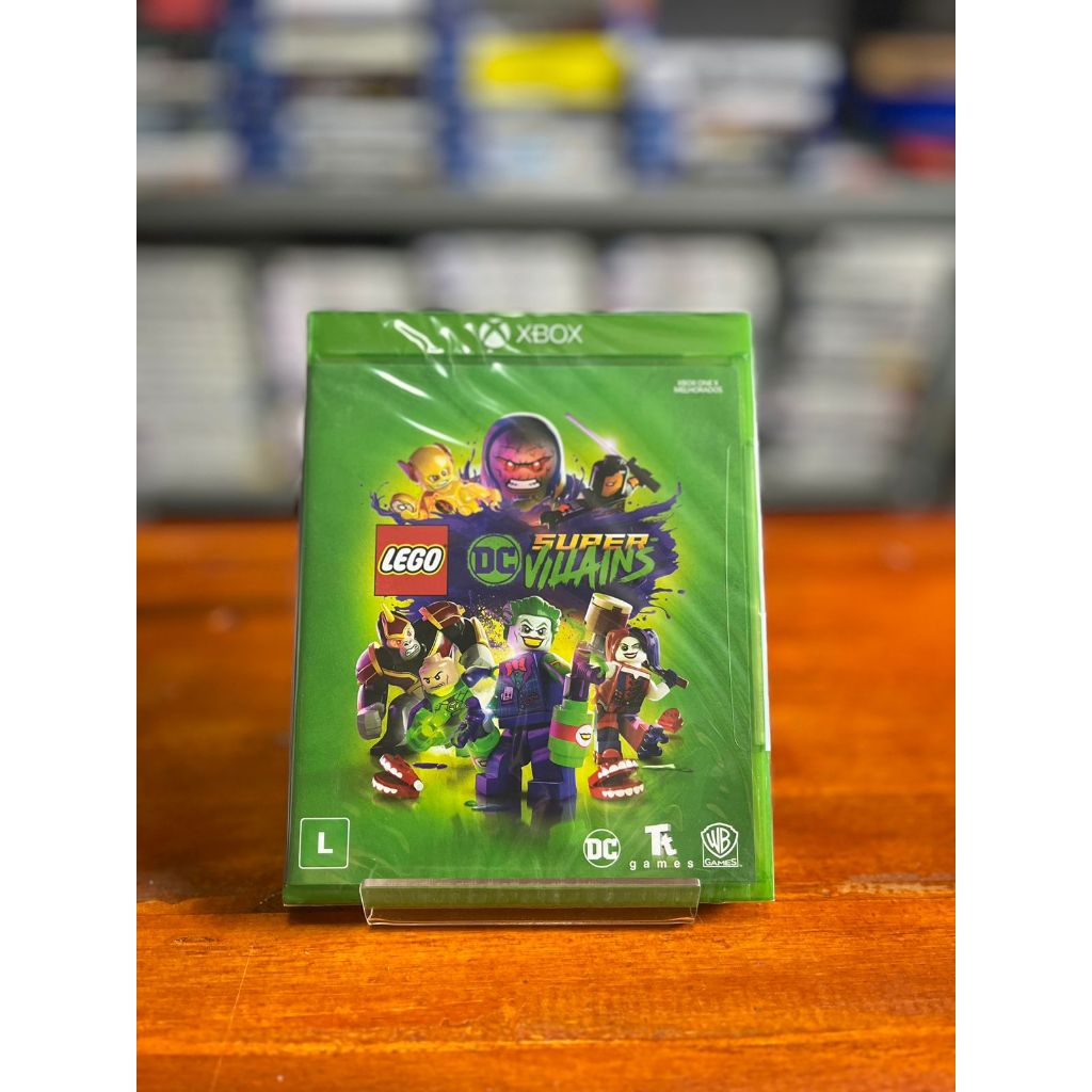 Lego DC Super Villains Xbox One Mídia Física Novo Lacrado Pronta Entrega