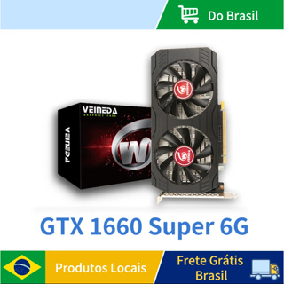 Placa de Vídeo EVGA NVIDIA GeForce GTX 1660 SC Ultra