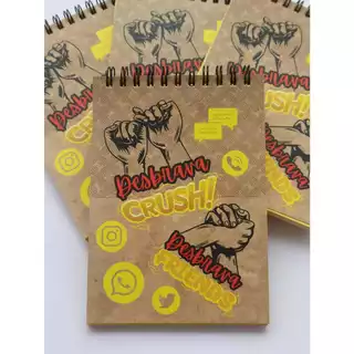 Caderno de Desbravadores Tamanho A6 Bloco de Notas e Contatos