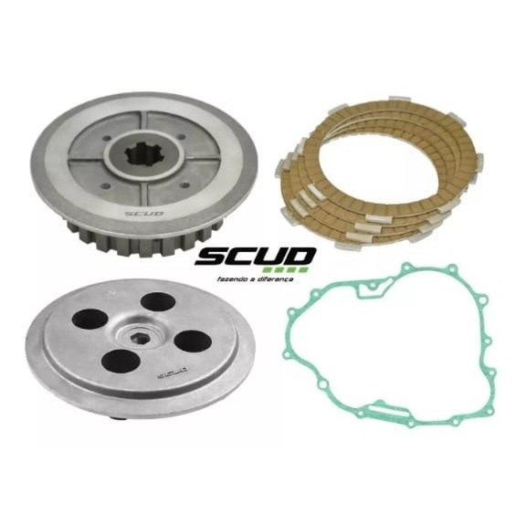 kit embreagem SCUD original para moto Fazer/Lander
