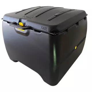 Baú Para Motoboy Icbras Preto 140 Litros Exclusivo Design