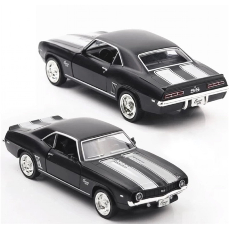 Miniatura Camaro SS 1969 Carrinho Coleção