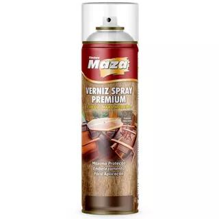 Spray Verniz Marítimo para Madeira Brilhante Maza 235g