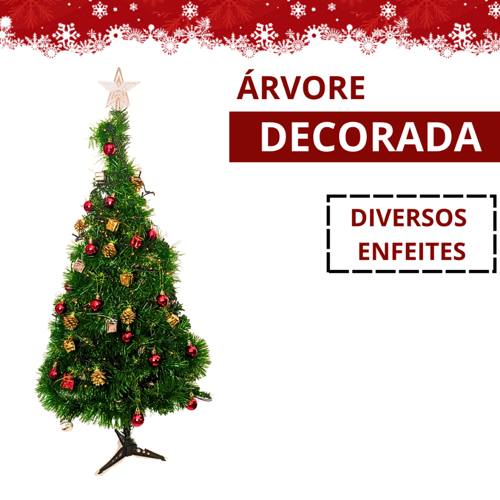 Árvore de natal pré-montada 3,60 m altura -  - kasa 57