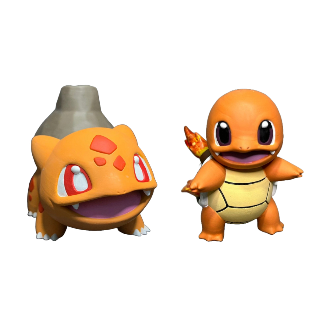 Action Figure - Pokémon Bulbasaur | Squirtle Fire | Shopee Brasil