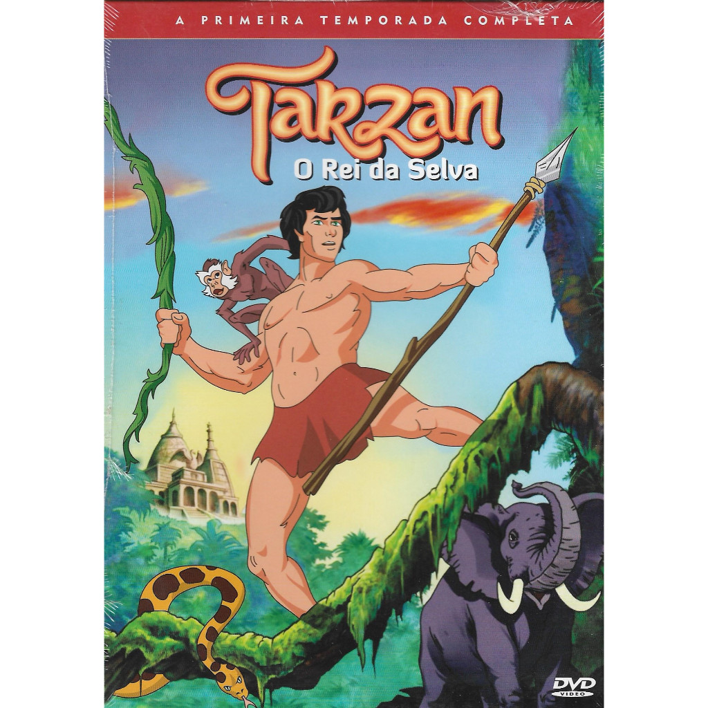 Tarzan: O Rei da Selva - A Primeira Temporada Competa - Box 4 DVDs com ...