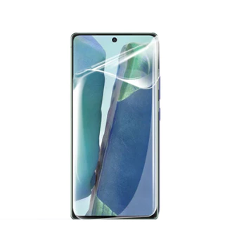 Película De Gel Para Xiaomi Redmi Note 11 11E 11S 11T Pro Plus 4G 5G ; Transparente Flexível Cobre Tela Toda Curva arredondada 04XM PL04 - FrontalGel