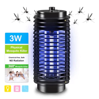 Mata Mosquito Armadilha Lâmpada Led Choque Elétrico Bivolt