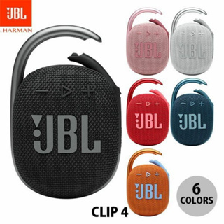 Caixa de Som Portátil JBL Clip 4 Bluetooth 5 W RMS À Prova d' Água Até