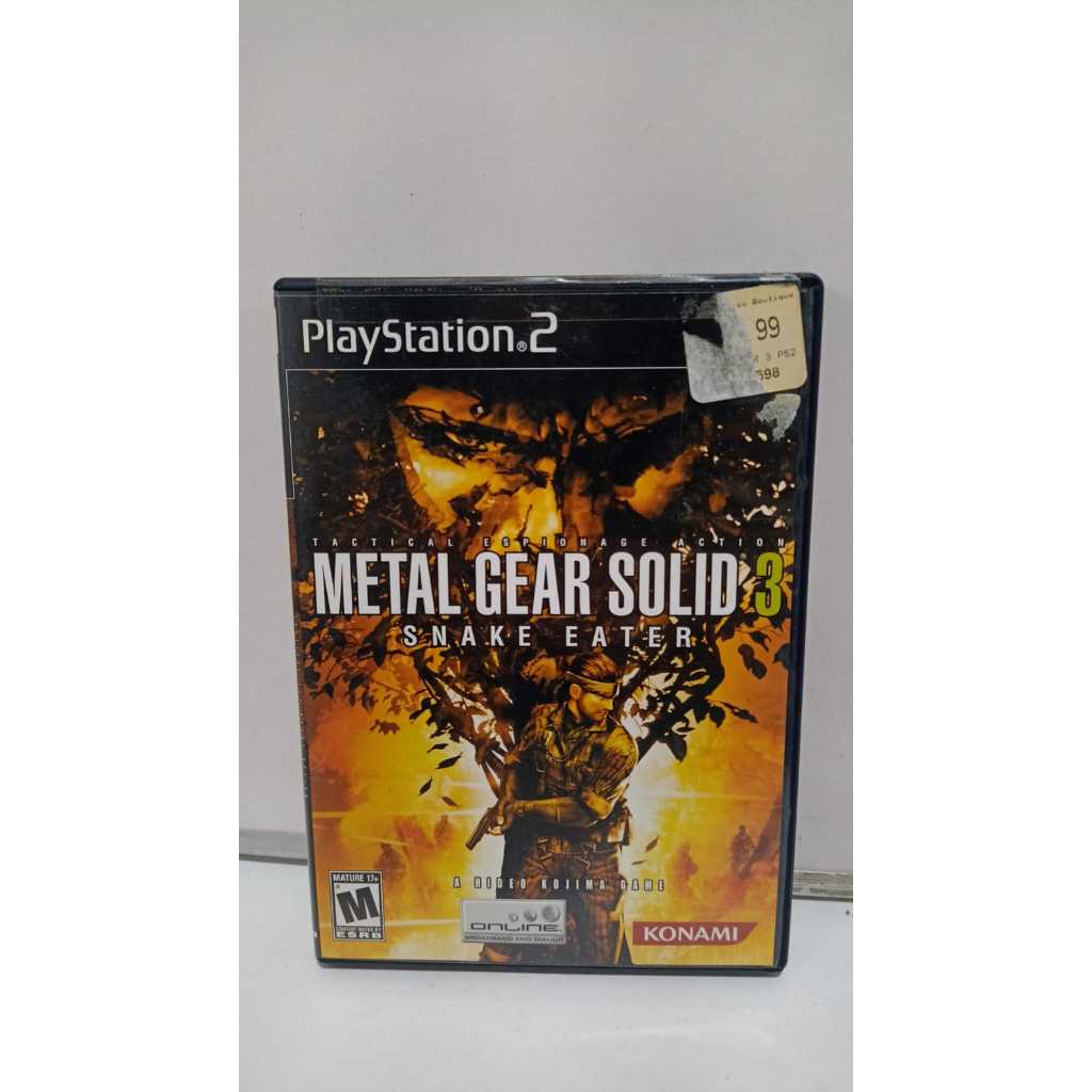 Jogo Metal Gear Solid 3 - Snake Eater - Play 2