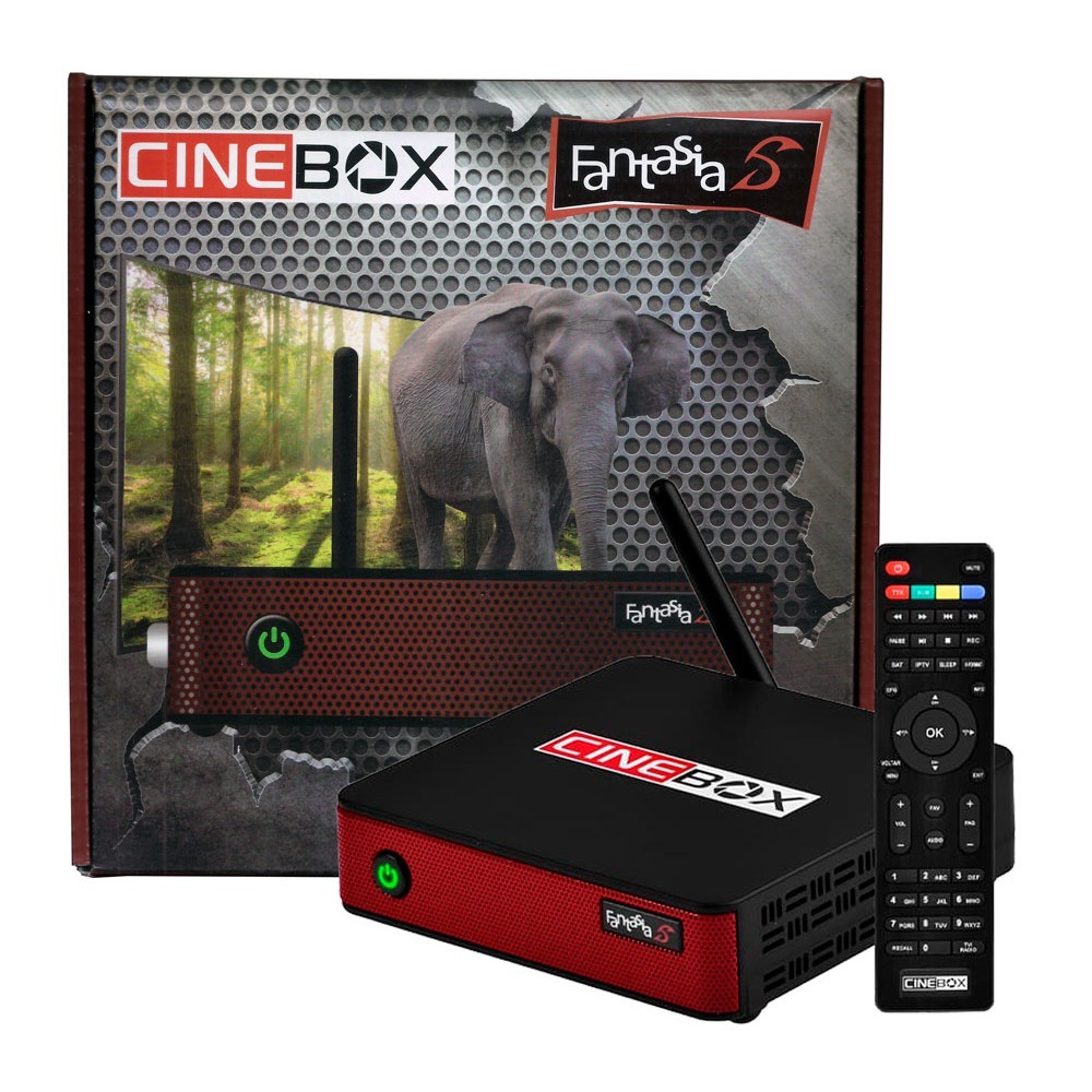 Receptor Cine~box Fantasia S2 Atualizado | Shopee Brasil