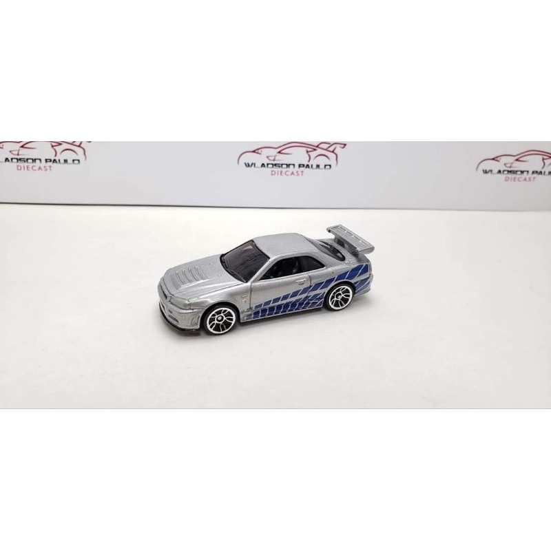 Diecast nissan skyline clearance gtr r34