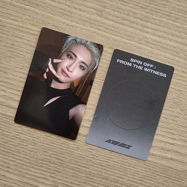 Ateez Seonghwa Spin Off: From The Witness Photocard Ateez