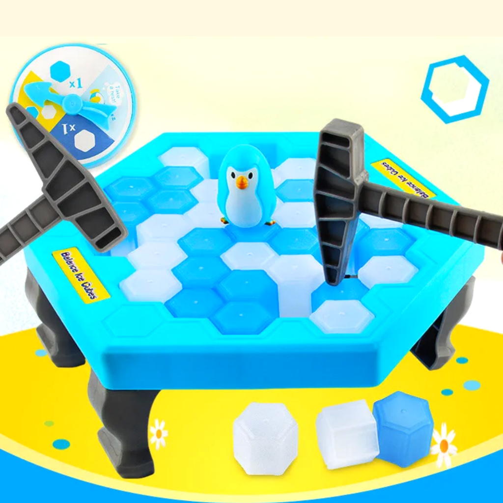 Jogo Quebra Gelo Pinguim Armadilha Brinquedo Interativo Infantil