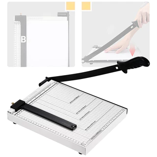 Guilhotina Papel A4 C/ 30 Cm P/ Até 10 Folhas C/ Travamen