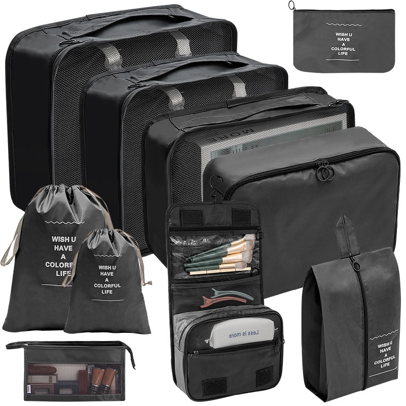 kit 10 peças organizador de mala
