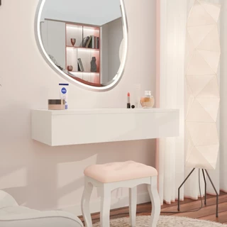 Penteadeira Com Gaveta 70CM Com Corrediças Metalicas em Oferta na Shopee