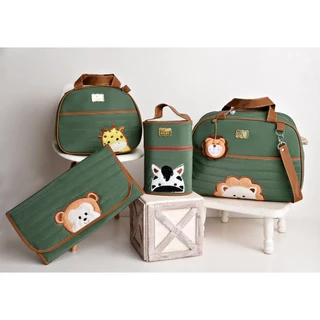 Kit Bolsas de Bebê Maternidade Família Bichinhos em Oferta na Shopee