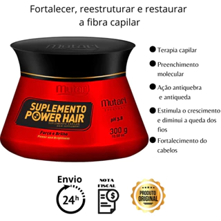 Suplemento Capilar Power Hair Mutari