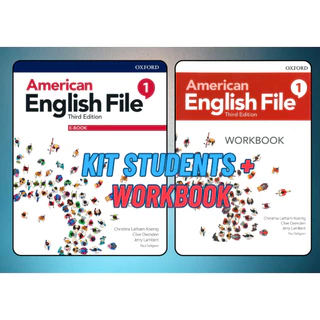 American English File Level 1 Third Edition Student book + Workbook