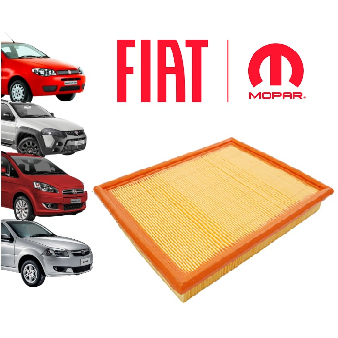 Filtro de Ar Motor Fiat Palio Siena Strada Idea 1.0 1.3 1.4